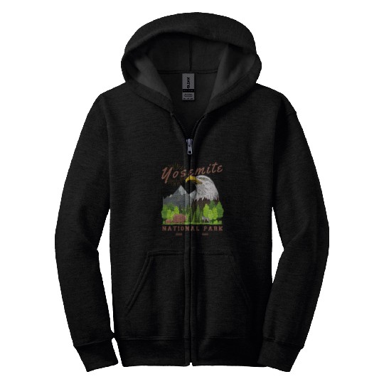 Yosemite National Park Zip Hoodies