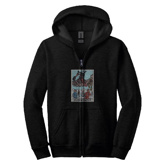 Judgement by Krampus Zip Hoodies