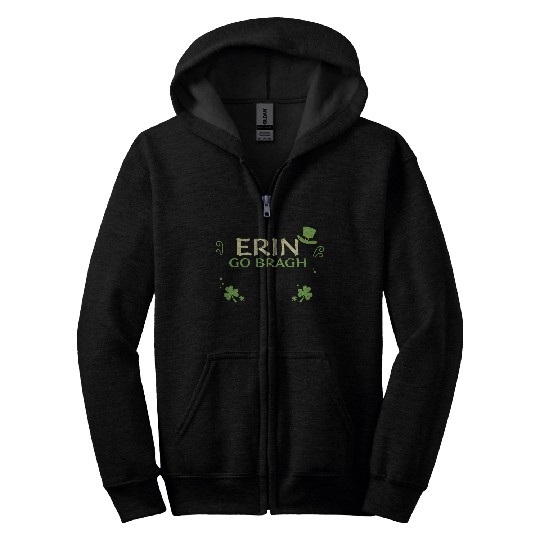 Erin go bragh - St. Patrick's Day Zip Hoodies