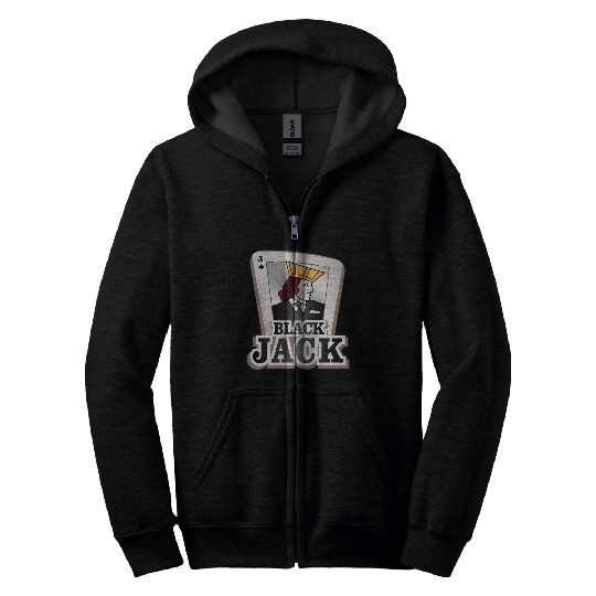 Black Jack Gentlemen Zip Hoodies