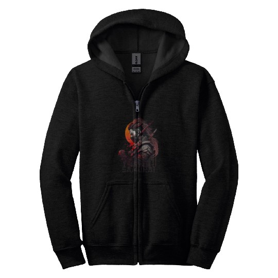 The Samurai Zip Hoodies