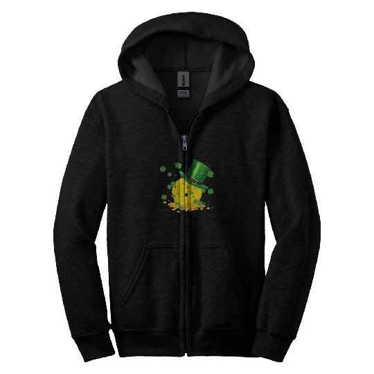 Bowling Patrick Day Zip Hoodies