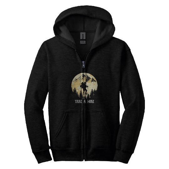 Take a Hike Wanderlust Hiking Zip Hoodies
