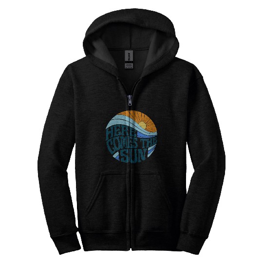 Here comes the sun Zip Hoodies