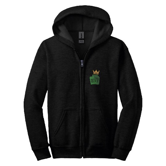 Queen of Spreadsheets - Excel, Accounting, Sheets Zip Hoodies