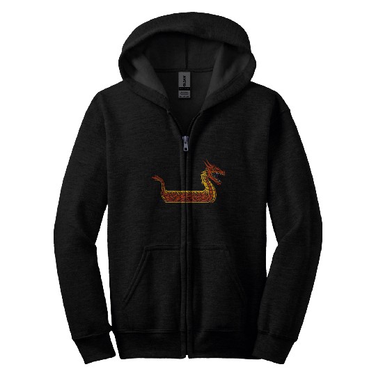 Dragon Boat Zip Hoodies