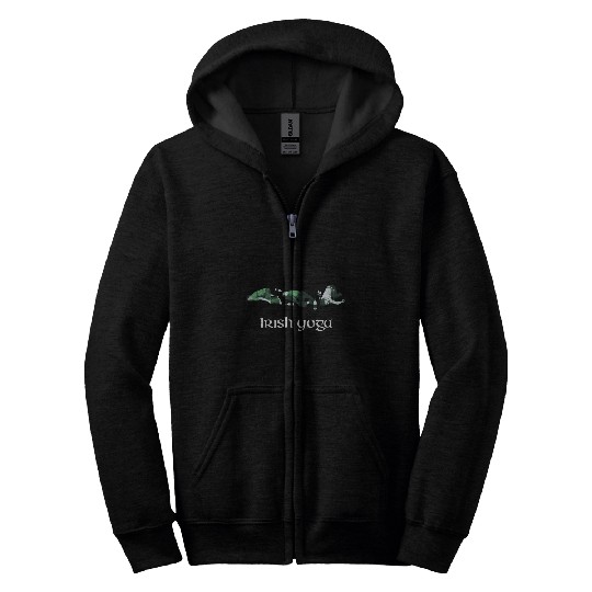 Irish Yoga Zip Hoodies