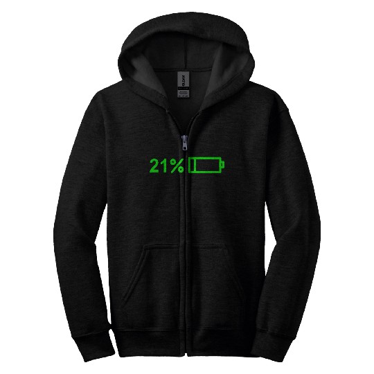 Happy Sweet 21st Birthday! Zip Hoodies