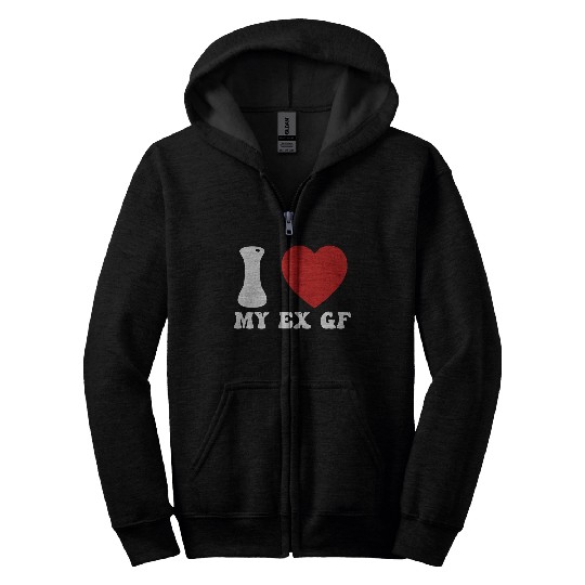 I Love My Ex Girlfriend Zip Hoodies