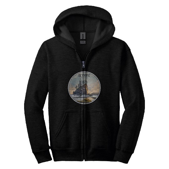 Olympic National Park Zip Hoodies