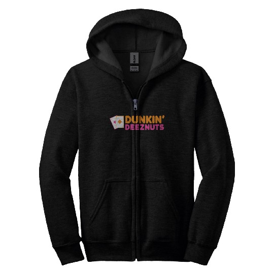 Dunkin Deez-Nuts Pocket Aces Zip Hoodies