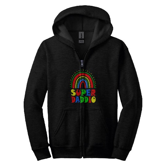 Super Daddio Zip Hoodies
