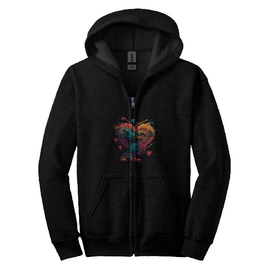 Loser He Dripg Dunk Low Orange Black Zip Hoodies