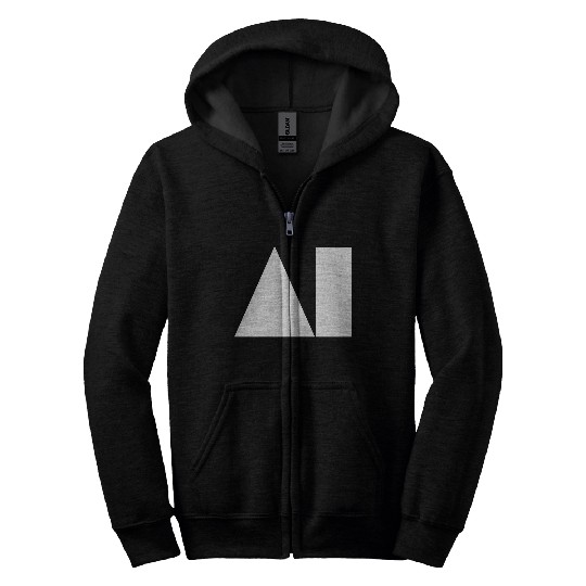 AI Artificial Intelligence Computer Science Zip Hoodies