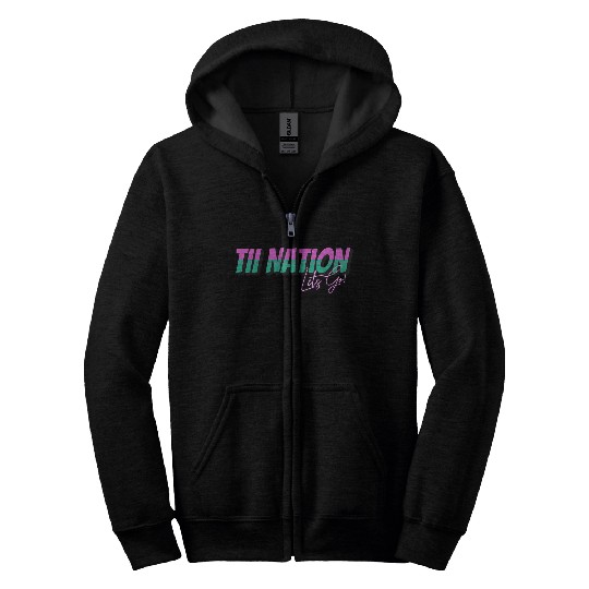 TII NATION summer Zip Hoodies