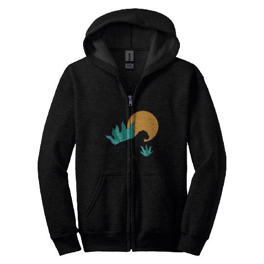 Sunday Chillout With Black Panther Zip Hoodies