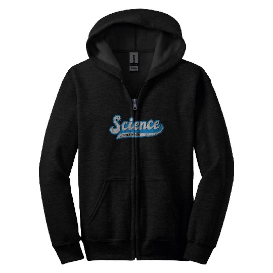 Science Like Magic But Real Zip Hoodies