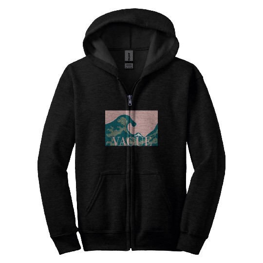 La Grande Vague The Great Wave Zip Hoodies