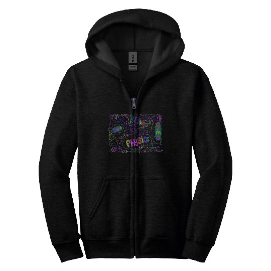 Theoretical Physics Geek Nerd Stem Science Zip Hoodies
