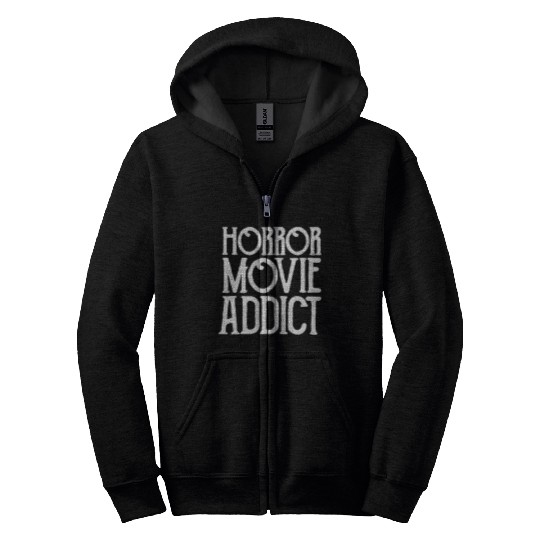 Horror Addict Zip Hoodies