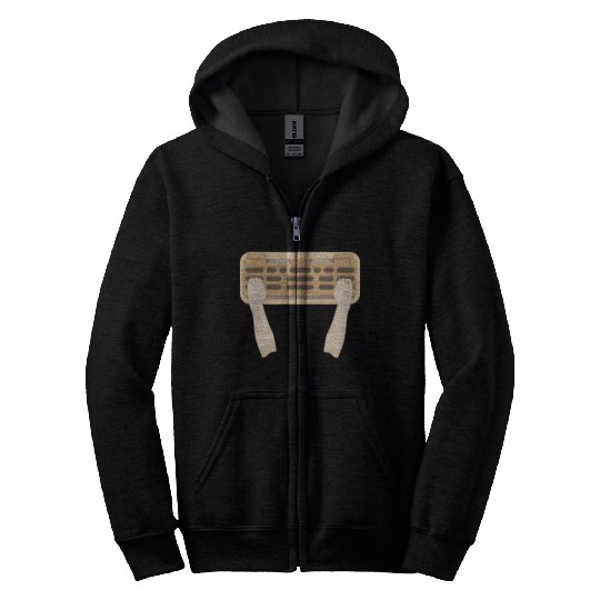 Rock Climbing Gym Hangboard Zip Hoodies