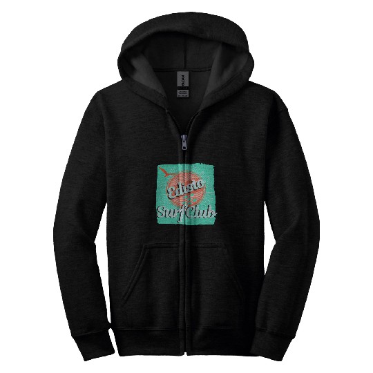 Edisto Beach South Carolina Family Vacation Surfer Zip Hoodies