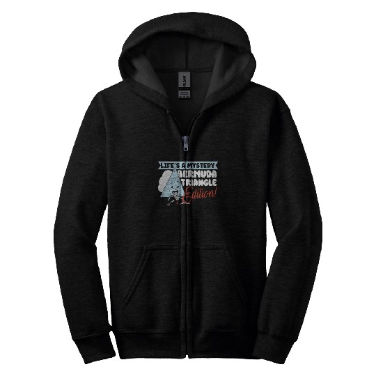 Bermuda Triangle Mysterious Disappearances Zip Hoodies
