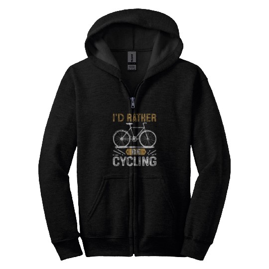 be cycling Zip Hoodies