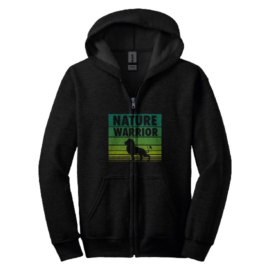 Nature Warrior Zip Hoodies