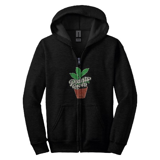 Plants Lover Zip Hoodies