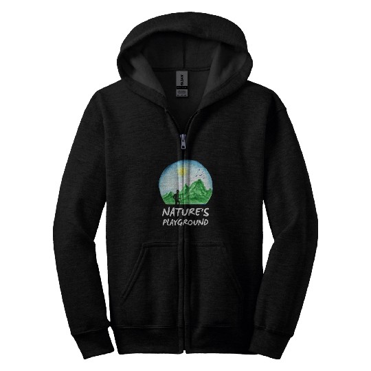 Nature's Playground Zip Hoodies