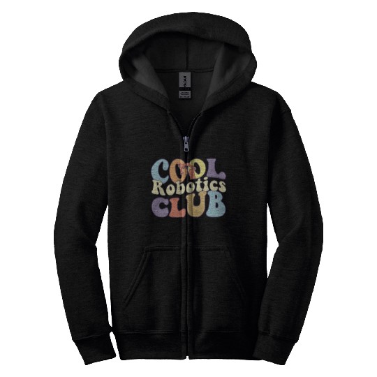 Cool Robotics Club Artificial Intelligence AI Zip Hoodies