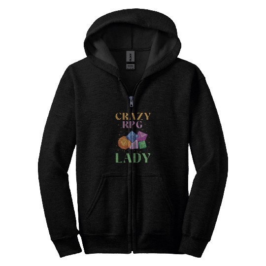 Role Playing Game Video Game Player Gamer Gaming Zip Hoodies