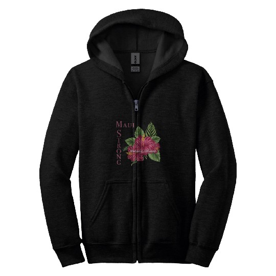 Malama Lahaina: Maui Strong 2 Zip Hoodies
