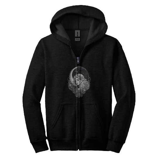 Virgo Tarot Spirituality - Precise Wisdom Zip Hoodies