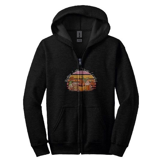Better Late Better Late Than Cranky Fall Autumn Zip Hoodies