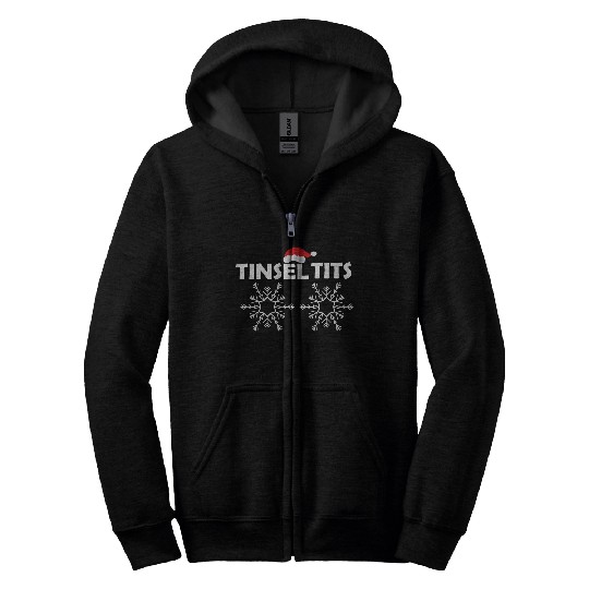 Tinsel Tits Zip Hoodies