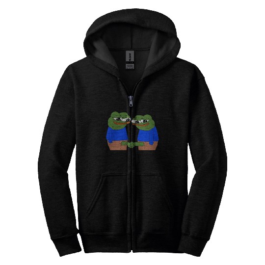 Funny Goofy Ahh Zip Hoodies