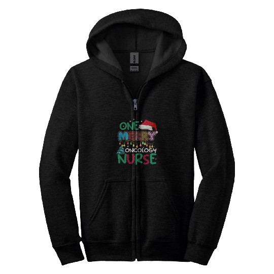 One merry Oncology Nurse Christmas Zip Hoodies