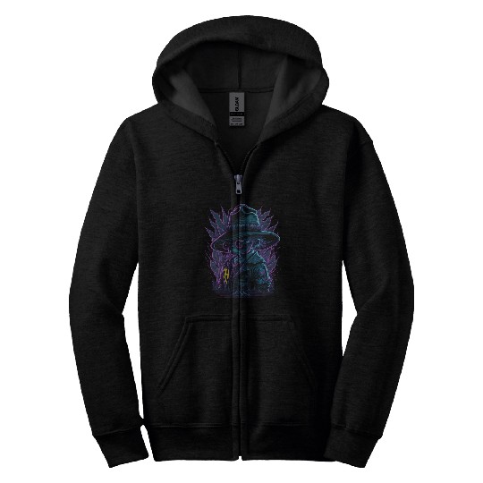 Black friday mouse Zip Hoodies