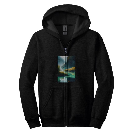 Mother earth Zip Hoodies
