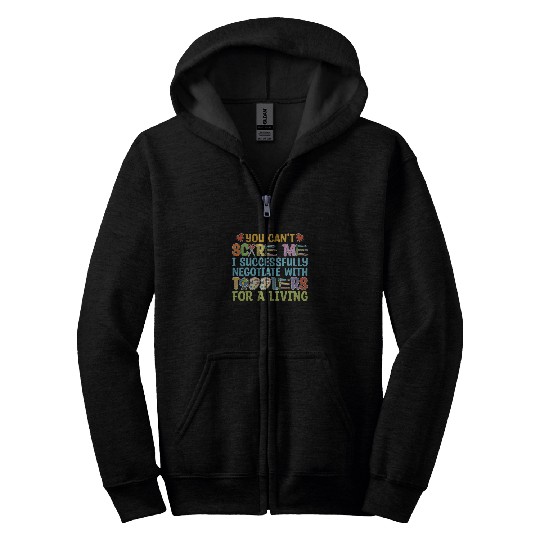 Daycare Teacher Funny Zip Hoodies