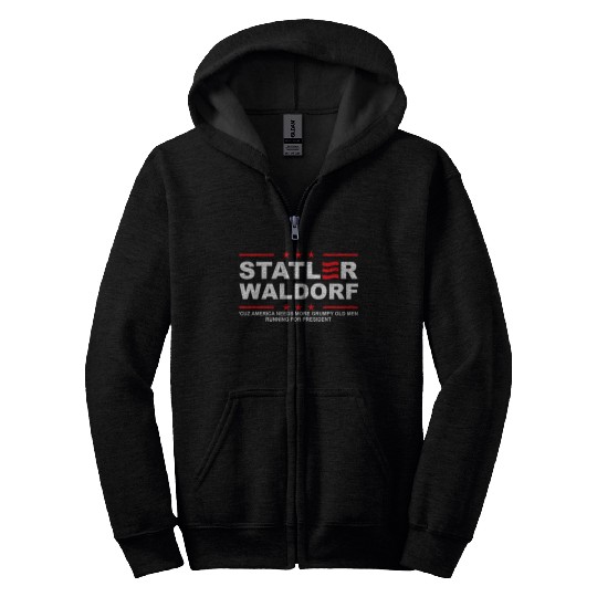 Statler and Waldorf Zip Hoodies