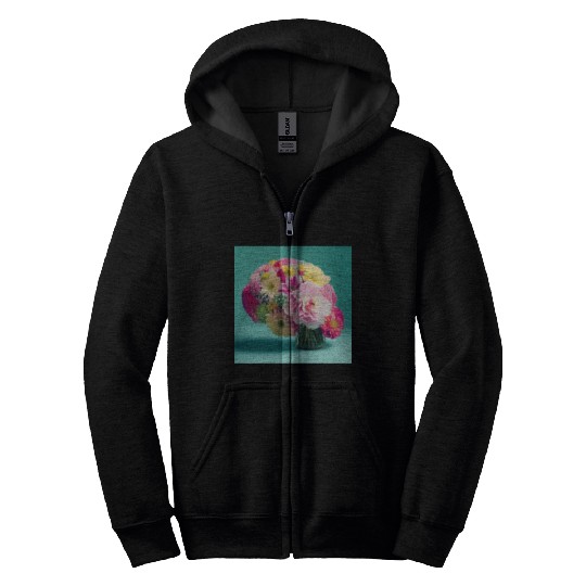 Default flowers brains spring 0 Zip Hoodies