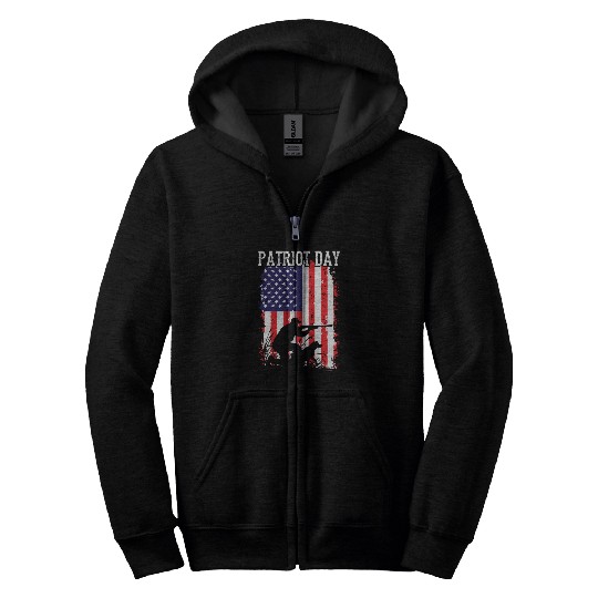 Patriot Day Zip Hoodies