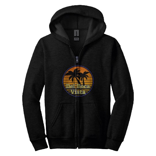 Del Boca Vista Zip Hoodies