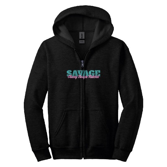 Savage Classy Bougie Ratchet Zip Hoodies