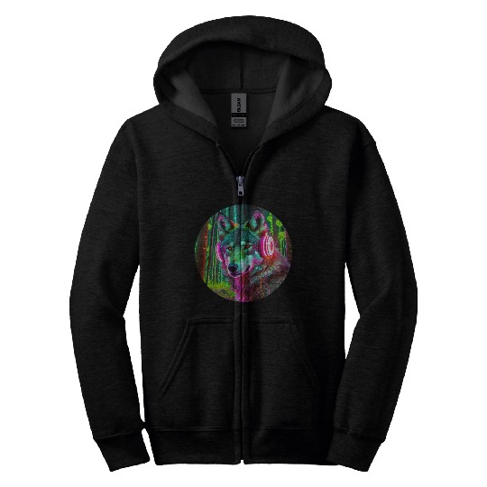 Electric Wilderness Glow 2 Zip Hoodies