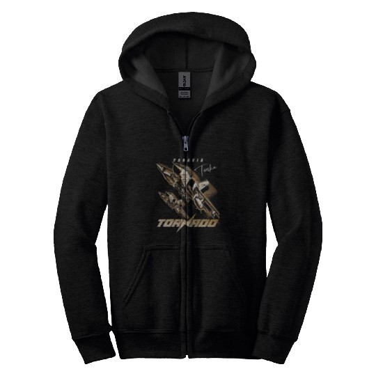 Panavia Tornado European Air Force Fighterjet Zip Hoodies