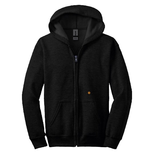 Get Off Zero! - Bitcoin (Black Text) Zip Hoodies